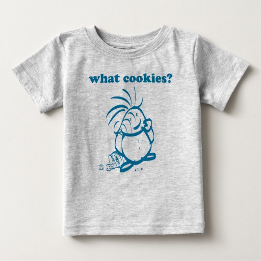 クッキーkidって何のクッキー? ベビーTシャツ (正面)