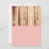 クッキ飾ーのブライダルシャワーの招待 招待状 (裏面)