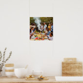 クックアウトギャザリング ポスター (キッチン)