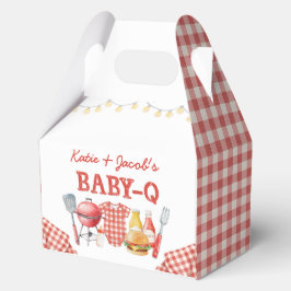 クックアウトベイビーキューBBQベビーシャワーフェイバーボックス フェイバーボックス