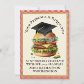 クックアウト 招待状 (正面)