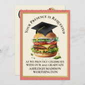 クックアウト 招待状 (正面/裏面)