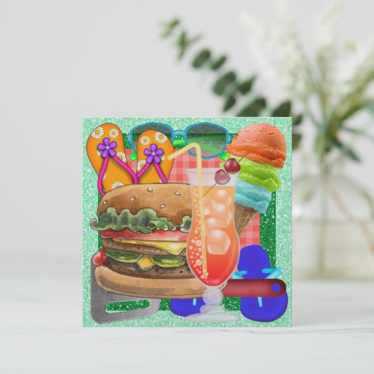 クックアウト – BBQ!SRF 招待状 (スタンド正面)