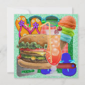 クックアウト – BBQ!SRF 招待状 (正面)