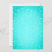 クックアウトBBQプールパーティの招待状 サンキューカード (裏面)