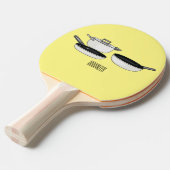 クックウェアセット漫画イラストレーション 卓球ラケット (正面アングル)