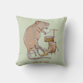 クックカオーストラリア動物太鼓 クッション (正面)