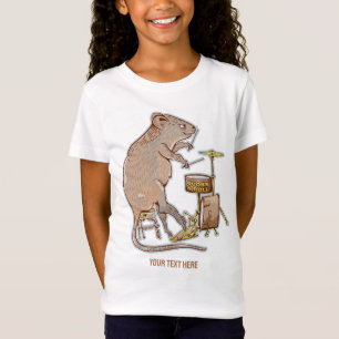 クックカオーストラリア動物太鼓 Tシャツ