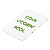 クックカッコいいインフール引用文おもしろい マグネット (左側)