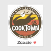 クックタウン，クイーンズランドAustraliaステッカー シール (シート)