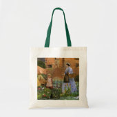 クックハムの庭 by ジョージ・ジョン・ピンワル トートバッグ (正面)