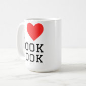 クックブックが大好き コーヒーマグカップ (正面左)