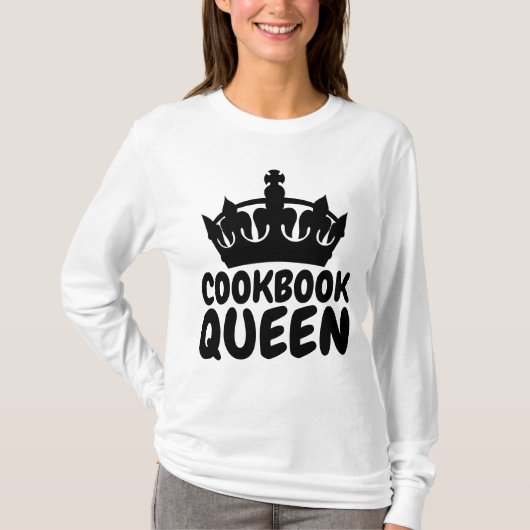 クックブッククイーンTシャツ Tシャツ (正面)