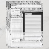 クックブックレシピ挿入 (正面/裏面)