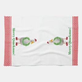 クックマスメリーダックキッチンタオル キッチンタオル