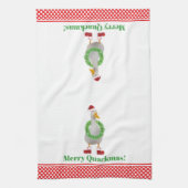 クックマスメリーダックキッチンタオル キッチンタオル (縦)