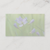 クックーフラワー 名刺 (裏面)