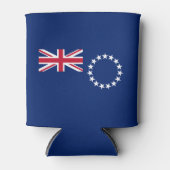 クック諸島の旗 缶クーラー (正面)