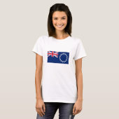 クック諸島の旗 Tシャツ (正面フル)
