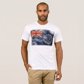 クック諸島の旗 Tシャツ (正面フル)