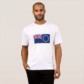 クック諸島の旗 Tシャツ (正面フル)