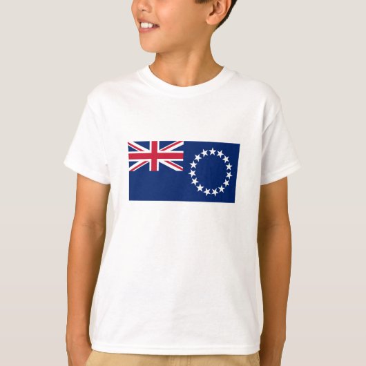 クック諸島の旗 Tシャツ (正面)