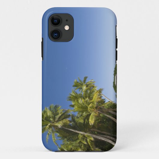 クック諸島、アイタタキ島。ポリネシアンカヤックで Case-Mate iPhoneケース (裏面)