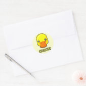 クック!アヒル ラウンドシール (封筒)