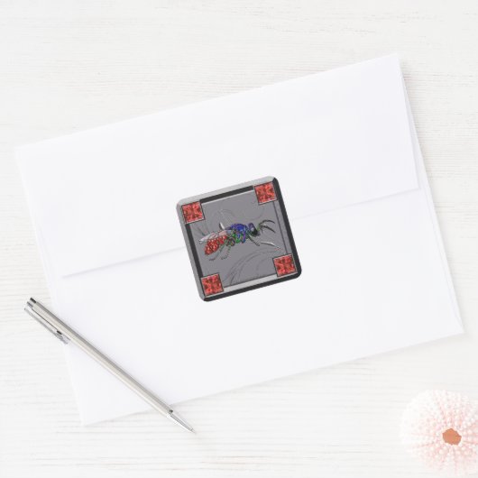 クッコワスプ スクエアシール (封筒)