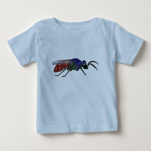 クッコワスプ ベビーTシャツ (正面)