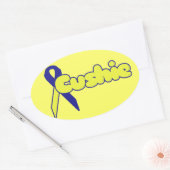 クッシュズディーズ 楕円形シール (封筒)