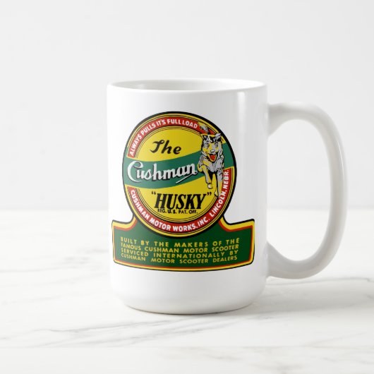 クッシュマンスクーター・ハスキー コーヒーマグカップ (右)