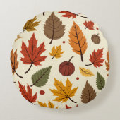 クッショインスパイアンバイ秋 ラウンドクッション (正面)