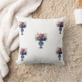 クッションカバー 花柄 クッション (ブランケット)
