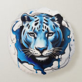 クッション投げジャガー枕 ラウンドクッション (裏面)