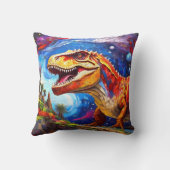 クッション装飾用クッションと恐竜のケースセット クッション (裏面)