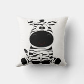 クッション.ゼブラ。 クッション (裏面)