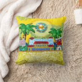 クッション |ボンディビーチパラダイス（黄色） (ブランケット)