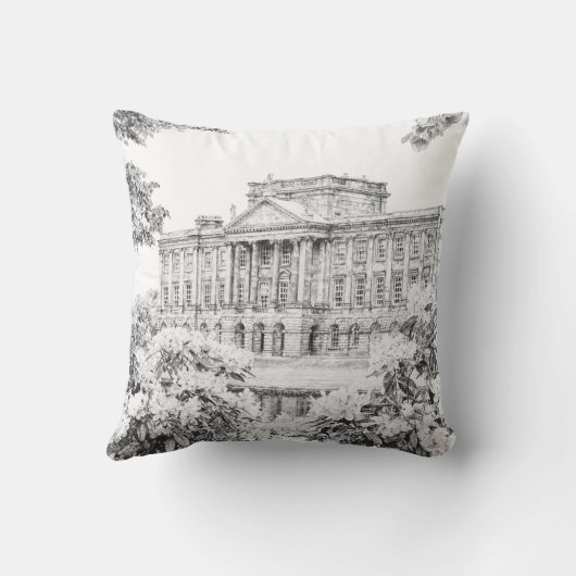 クッション – 'The Grounds at Pemberley' (裏面)