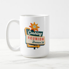 クッシング・ロードサイド・サイン コーヒーマグカップ