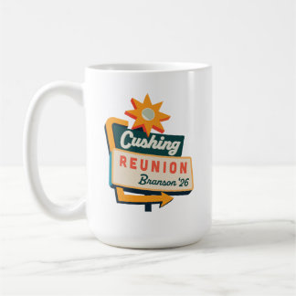 クッシング・ロードサイド・サイン コーヒーマグカップ