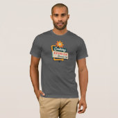 クッシング・ロードサイド・サイン - ダーク Tシャツ (正面フル)