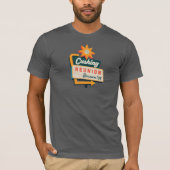 クッシング・ロードサイド・サイン - ダーク Tシャツ (正面)