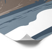 クッチニルパヤックナショナルパークカンダトラベルヴィンテージ ポスター (角)