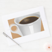 クッパクパバーニンラブ 長方形シール (封筒)