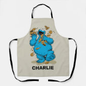 クッパーソナライズされたキーモンス熱狂するターCookie エプロン (正面)