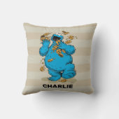 クッパーソナライズされたキーモンス熱狂するターCookie クッション (裏面)