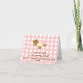 クップケーキトリオ サンキューカード (裏面)