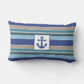 クッ航海のシストライプョン ランバークッション (裏面)