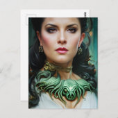 クツルフ女神 ポストカード (正面/裏面)